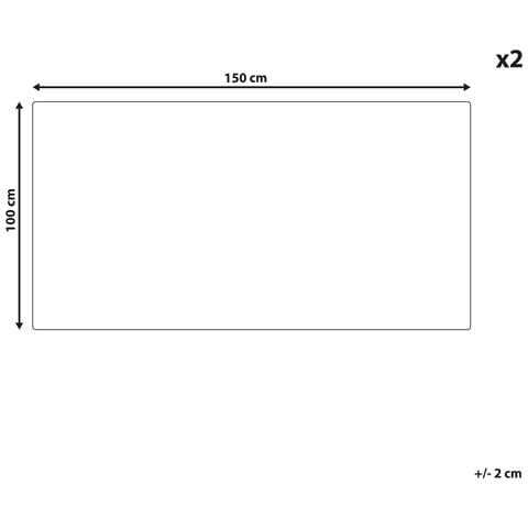 Set Di 2 Asciugamani Mitiaro Tessuto A Spugna Beige Sabbia - Foto 7