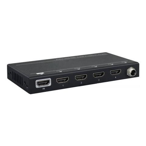Vlhdmisp1x4 Ripartitore Video Hdmi 4x Hdmi (hdmi Splitter 1x4, 4k@ 60hz -. - Warranty: 36m) - Foto 1