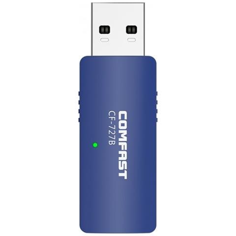 Chiavetta WA0300AC USB AC 1300Mbps Colore Blu - Foto 1