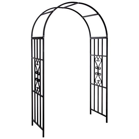 Arco Da Giardino Supporto Per Rose Piante Rampicanti In Metallo Altezza 205 Cm - Foto 1