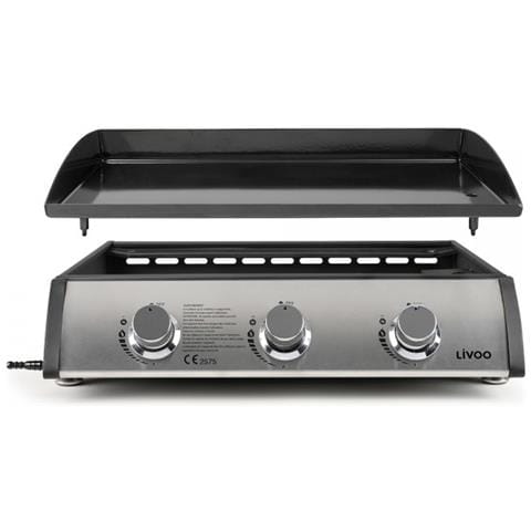 DOC277 barbecue per l'aperto e bistecchiera Grill Da tavolo Gas Grigio 7500 W - Foto 2