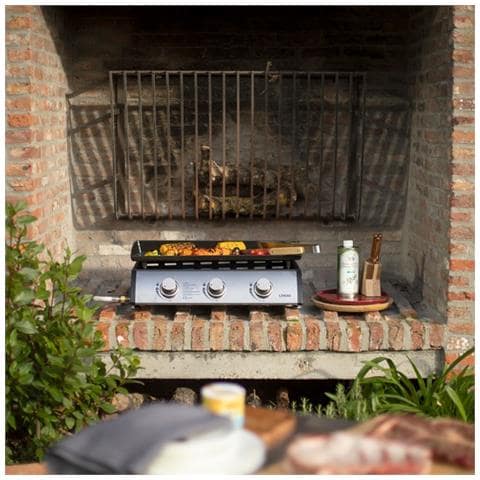 DOC277 barbecue per l'aperto e bistecchiera Grill Da tavolo Gas Grigio 7500 W - Foto 5