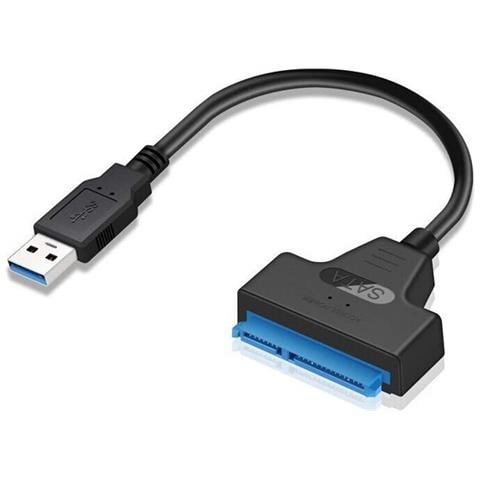Adattatore Convertitore Usb 3.0 To Sata 2,5"" Hdd Hard Disk Ssd Disco Esterno - Foto 1