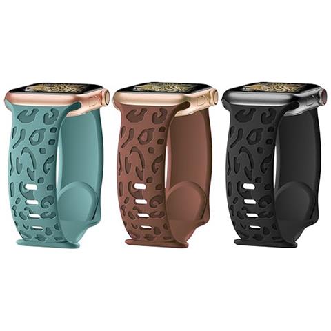 Set Di 3 Bracciali Panther Per Apple Watch Elegance 42 Mm - Foto 1