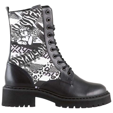 Clyde Mauve Booties Stivaletti Tessile Scarpe Donna Multicolore Eu 36, 2-102458 8499 - Foto 1