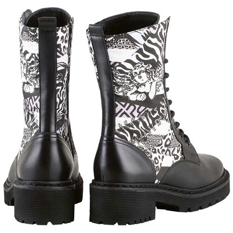 Clyde Mauve Booties Stivaletti Tessile Scarpe Donna Multicolore Eu 36, 2-102458 8499 - Foto 3