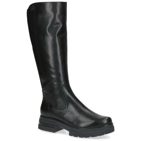 Black Comb Casual Closed Boots Stivaletti Pelle Scarpe Donna Nero Eu 37, 9-25600-41-019 - Foto 1