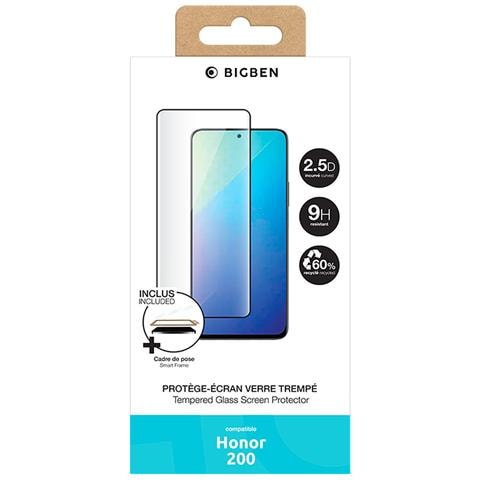 Pellicola Protettiva Per Honor 200 In Vetro Temperato 2.5d Con Kit Di Pulizia, Trasparente - Foto 5