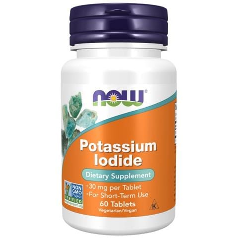 Ioduro Di Potassio 30 Mg 60 Compresse Now Foods - Foto 1