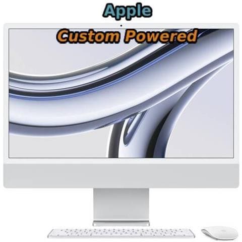 All-in-One Apple iMac Monitor 24" CPU M3 8-core GPU 10-core RAM 16GB SSD 512GB Argento macOS Sonoma - Foto 1