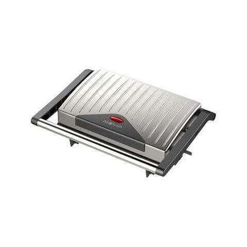 Sandwich Maker MV0189 con Piastra Superiore Ribaltabile Pressione Uniforme Potenza: 750 W Colore Inox - Foto 1