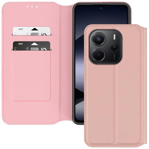 Custodia Per Redmi Note 14 4g Con Supporto Per Portafogli E Video - Foto 1