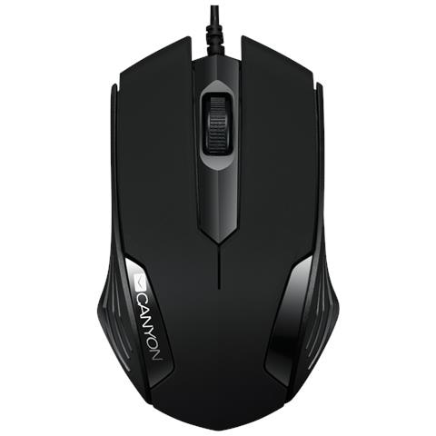 CNE-CMS02B mouse Ufficio Ambidestro USB tipo A Ottico 1000 DPI - Foto 1