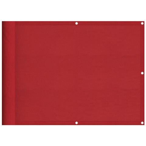 Paravento da Balcone Rosso 75x700 cm 100% Poliestere Oxford - Foto 1