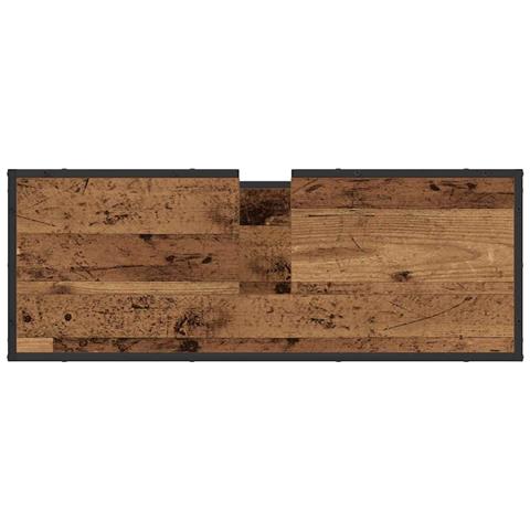 Armadio per Lavabo da Bagno Legno vecchio 90 x 33 x 60 cm - Foto 9