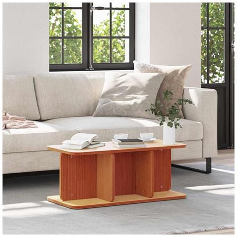 Tavolino da salotto Cera marrone 80 x 39.5 x 33.5 cm - Foto 2