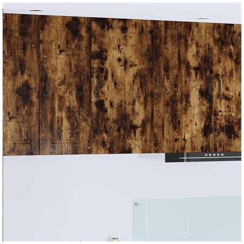 Pensile cucina Rovere fumé 50 x 31 x 80 cm Legno multistrato - Foto 2