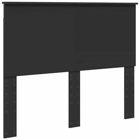 Testiera con testiera Rovere Nero 120 cm Legno multistrato - Foto 1