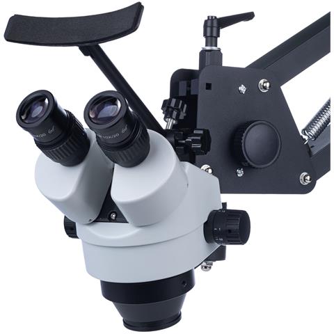 Microscopio Stereoscopico Binoculare Proxima Pro Mspp-b-wdms2 - Oculare Wf10x / 20, Illuminazione Led 144, Zoom 7x-45x, Uso Professionale - Foto 8
