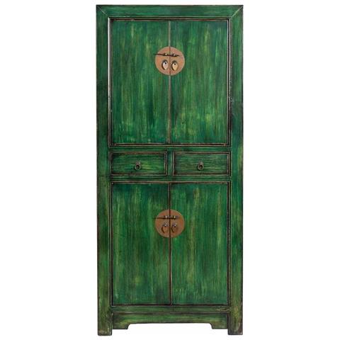 Armadio In Legno Verde 80x48x184h Cm - Foto 2
