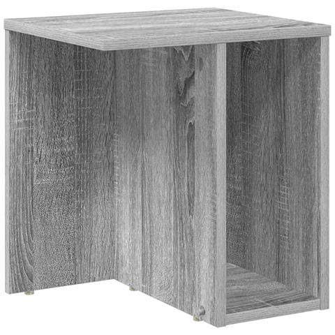 Tavolino Grigio Sonoma 37 x 32 x 40 cm Legno multistrato - Foto 1