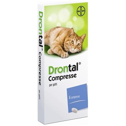 Drontal 8 Compresse Gatto - Foto 1