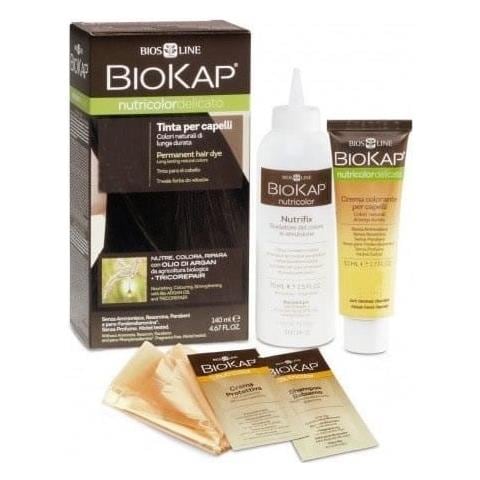 Biokap Nutricolor Delicato 5,05 Castano Nocciola Tinta Tubo + Flacone - Foto 1