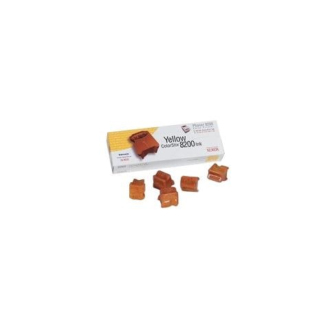 Inchiostro Solido Colorstix per Phaser 8200 5 Pezzi - Giallo - Foto 1