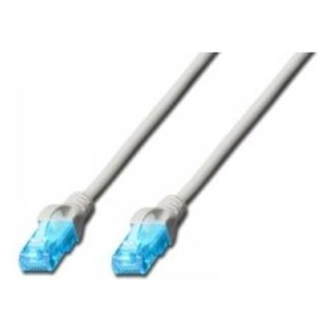 Cavo Rete Utp Cat. 5E Non Schermato Lunghezza Mt. 2 Colore Grigio - Foto 3