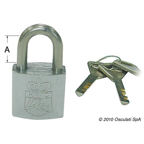 Lucchetto acciaio inox 25x19 mm - Foto 1