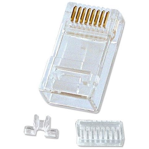 Connettore RJ-45 Maschio UTP Confezione da 10 Pezzi - Foto 3