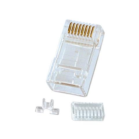 Connettore RJ-45 Maschio UTP Confezione da 10 Pezzi - Foto 1