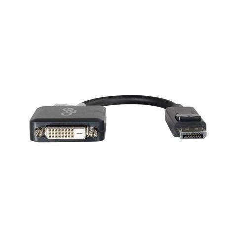 20cm DisplayPort M / DVI F DisplayPort DVI-D Nero cavo di interfaccia e adattatore - Foto 7