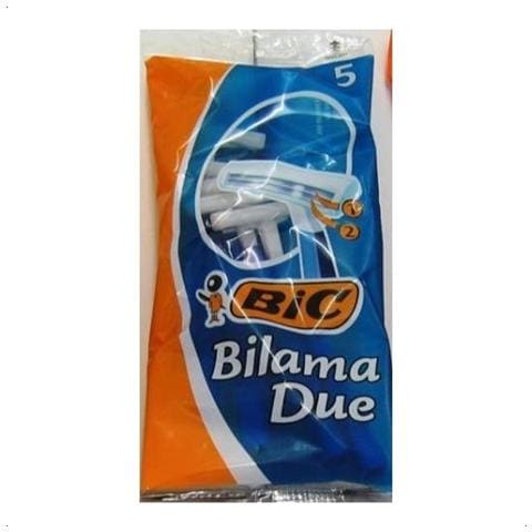 Bilama Due Rasoio Usa e Getta - 5 pezzi - Foto 2