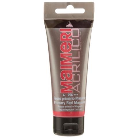 Acrilico Rosso Primario Magenta Tubo Da 75ml. - Foto 1
