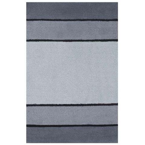 Tappeto Da Bagno Scendidoccia In Polyestere - Acrilico Cm 55x65 Grigio - Calma 10.14737 - Foto 1