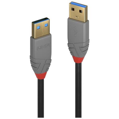 36753 Cavo Usb Usb 3.2 Gen 1 (3.1 Gen 1) 3 M Usb A Nero, Grigio - Foto 4