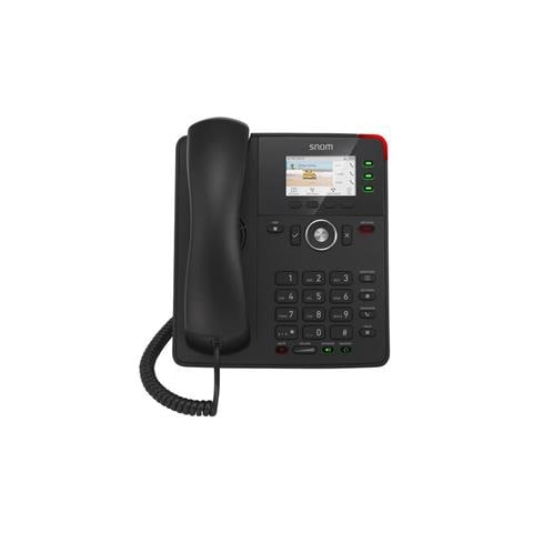 Telefono IP D717 Display 320x240 2.8 LCD con 2 porte Ethernet 10/100/1000 - Foto 1