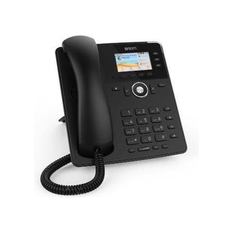 Telefono IP D717 Display 320x240 2.8 LCD con 2 porte Ethernet 10/100/1000 - Foto 2