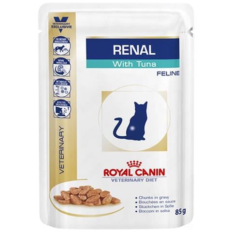 Renal With Tuna - Umido Gatto Problemi Renali 12 Bustine Da Gr. 85 - Foto 2