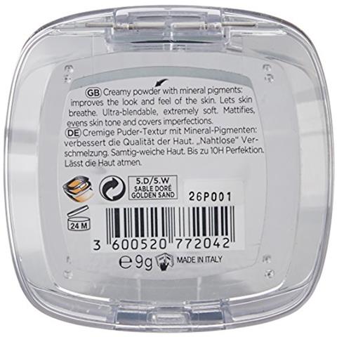 L'oréal Paris True Match, Cipria, W5 Golden Sand, 9 G, W5 - Foto 2