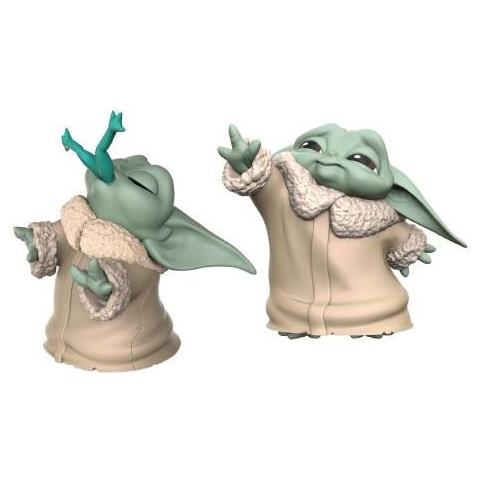 Star Wars The Mandalorian - Confezione Da 2 Taglie Per Neonati The Child Baby Yoda 5,5 Cm Figure - Chiedere Braccia E Tenere Palla - Foto 4