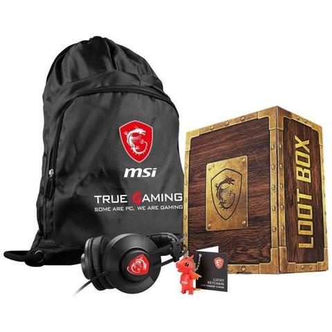 Loot Box 2 (Casque Gaming + Sac Msi + Porte Cls Lucky Dragon)  - Foto 1