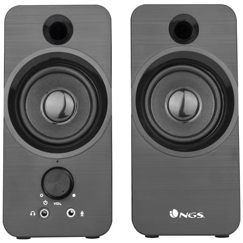 Coppia di Altoparlanti Stereo per PC SB350 2.0 Canali Wireless Potenza 12 W Colore Nero - Foto 5