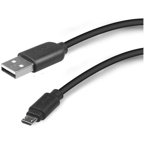TECABLEMICROKL 1m USB A Micro-USB B Nero cavo USB - Foto 1
