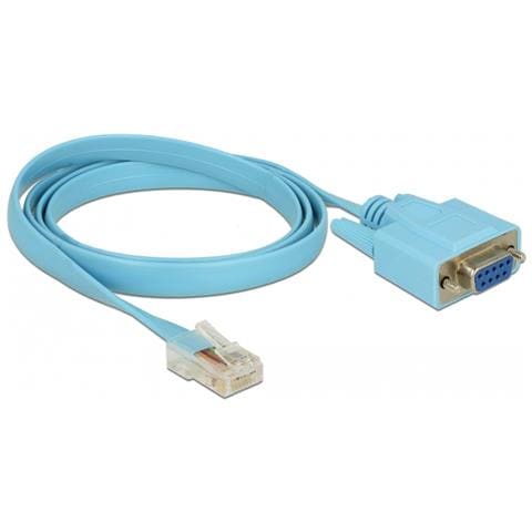 63341 RS-232 RJ45 Blu cavo di interfaccia e adattatore - Foto 1