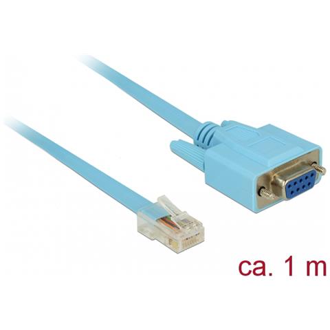 63341 RS-232 RJ45 Blu cavo di interfaccia e adattatore - Foto 3