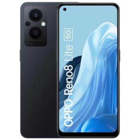 Reno8 Lite 5G 128GB 8 GB RAM Dual Sim Display 6.43" Full HD+ Slot Micro SD Fotocamera 64 Mpx Android Vodafone Italia Nero - Foto 1