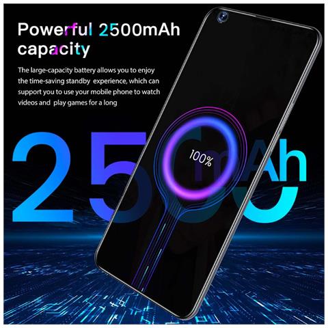 Smartphone Telefono Cellulare Note 23 Pro+ (v59) Blu Dualsim 8gb Ram 128gb Rom - Foto 16