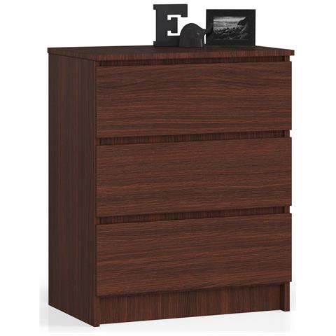 Cassettiera K60, 3 cassetti, 60x40x77 cm, Colore Weng? - Foto 1